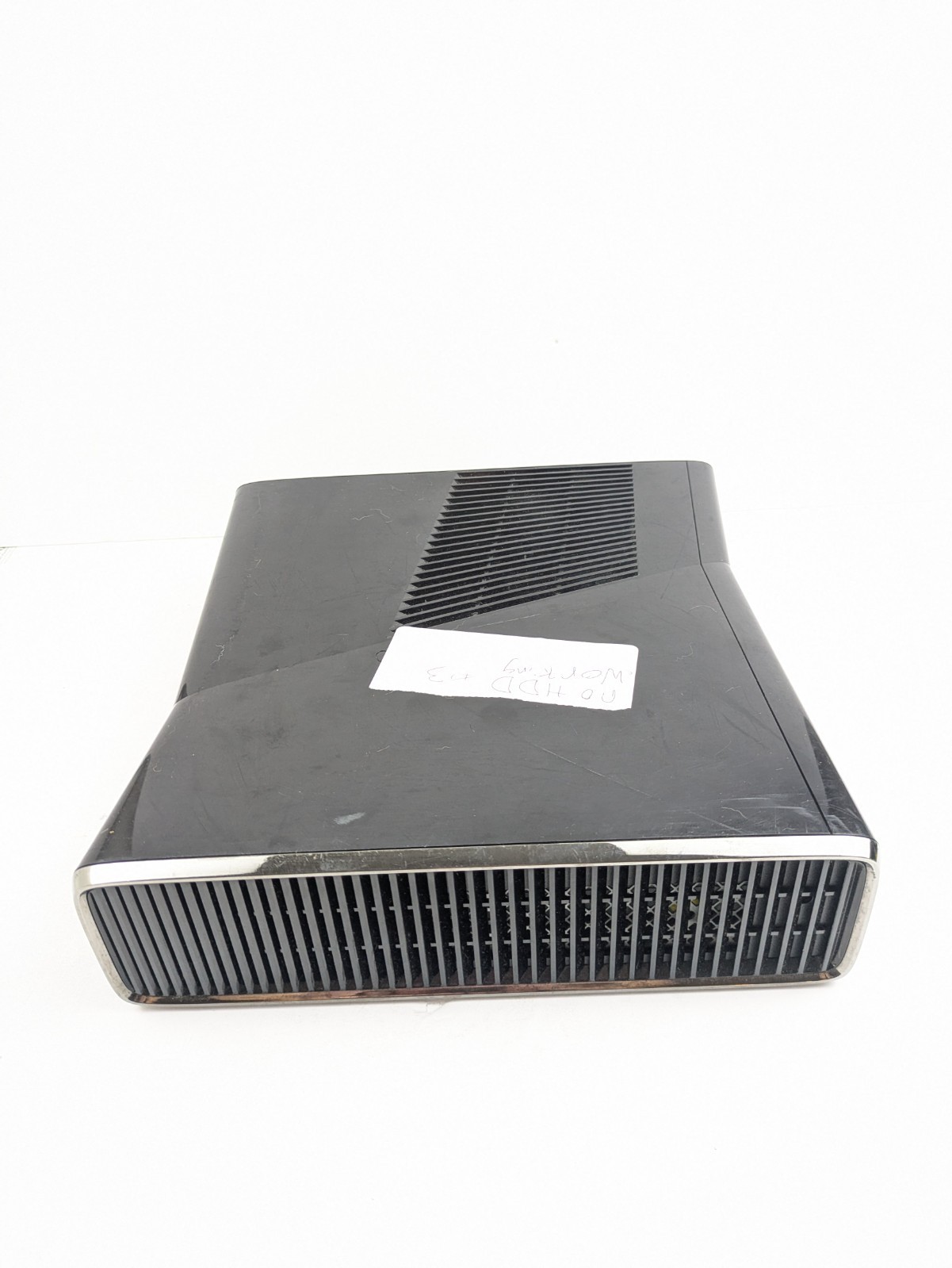 Microsoft Xbox 360 Slim No Hard Drive Glossy Black Model 1439 3