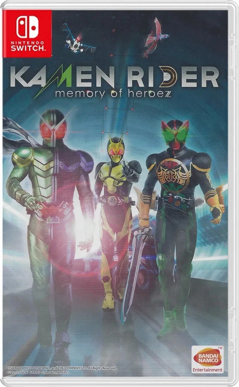 Kamen Rider: Memory of Heroez (English) Switch New Sealed Special (2020 Action)