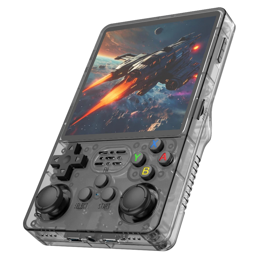 R36Plus Big Screen Linux OS Retro Game Console R36S plus 4.0Inch IPS Screen Wifi