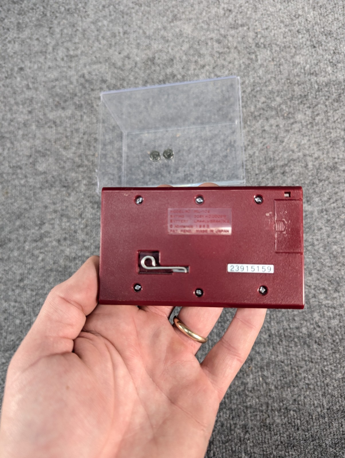 Nintendo Game And Watch Handheld Console Mario’s Cement Factory TESTED