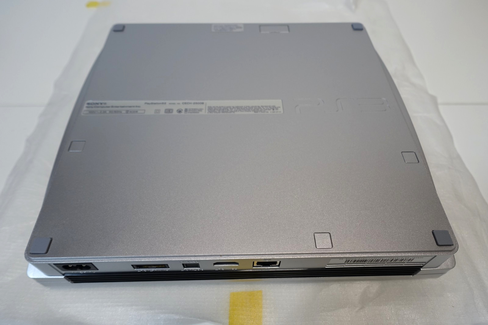 NEW SONY PlayStation 3 PS3 CECH-2500B satin silver Console 320GB Box F/S