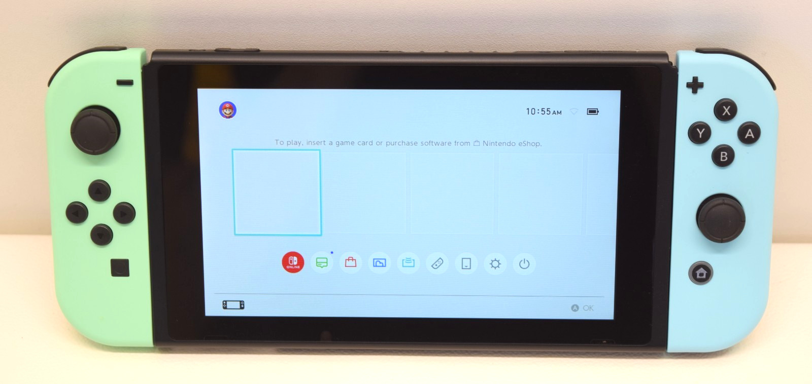 Nintendo Switch Video Game Console HAC-001(-01) Animal Crossing Edition