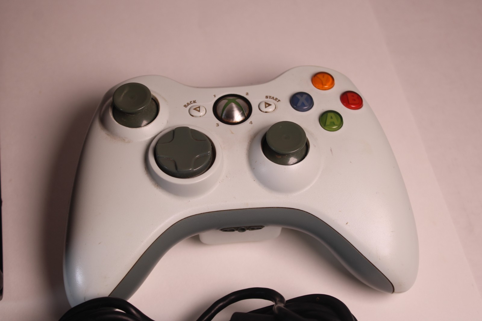 Xbox 360 S Slim Console Bundle Lot 5 Games 1 Controller + Kinect, Tested/works