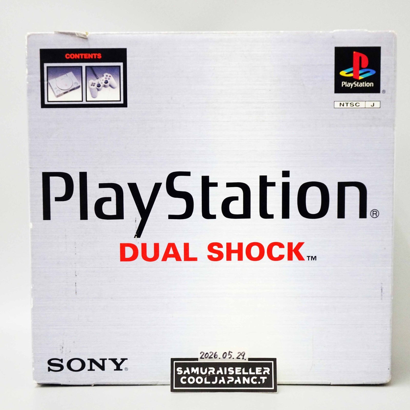Sony Playstation 1 PS1 SCPH-7500 DUAL SHOCK Game Console Glay Japan NEW