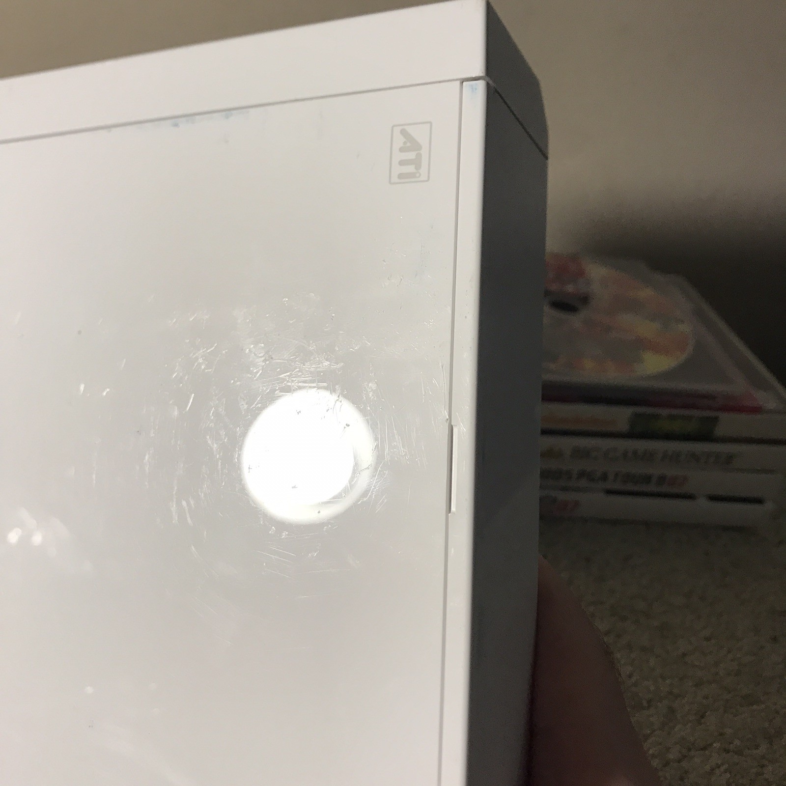 Nintendo Wii White Console w/ Controller, 6 Games, Cables Tested/Works