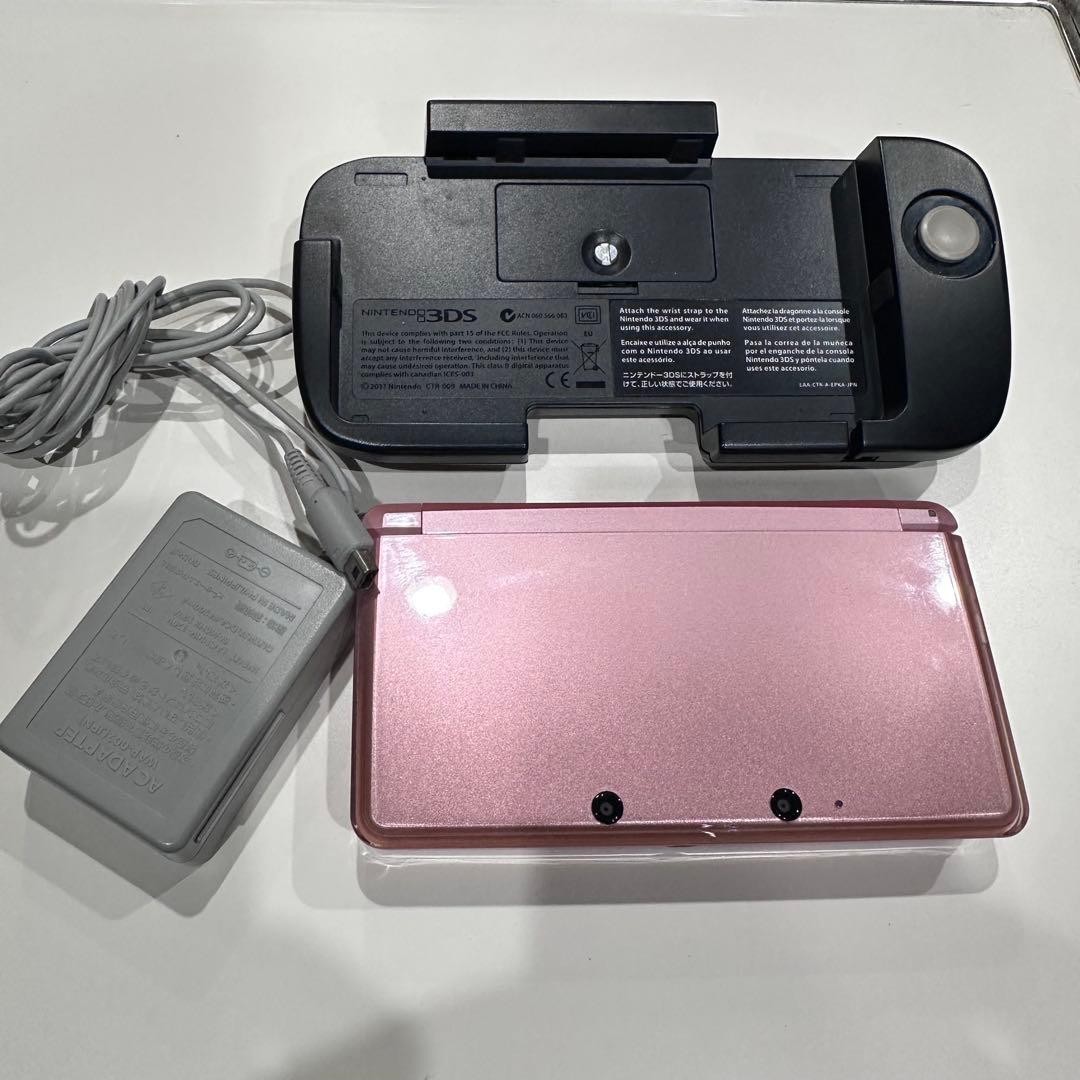 【Beautiful Condition】Nintendo 3DS Misty Pink Console, Operation ConfiRMed,