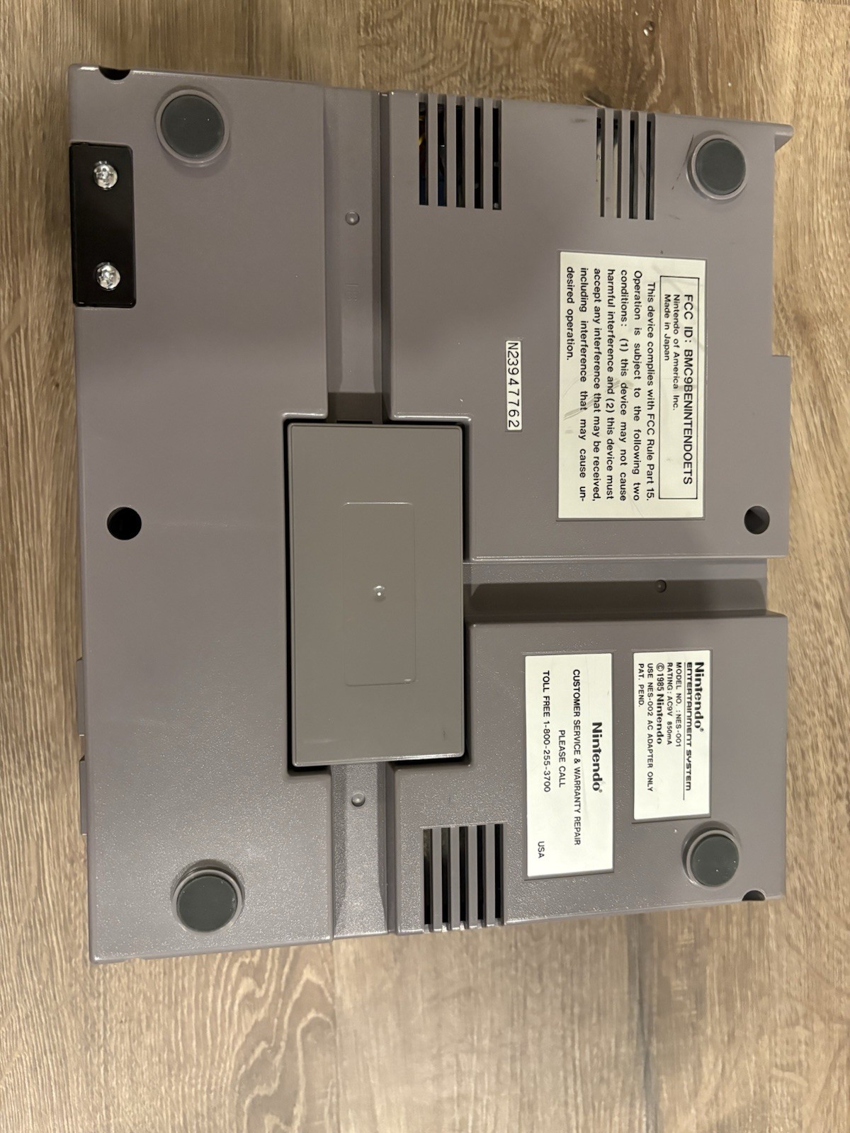 Nintendo Entertainment System Action Set (Tested/Working/Original Box/See Notes)