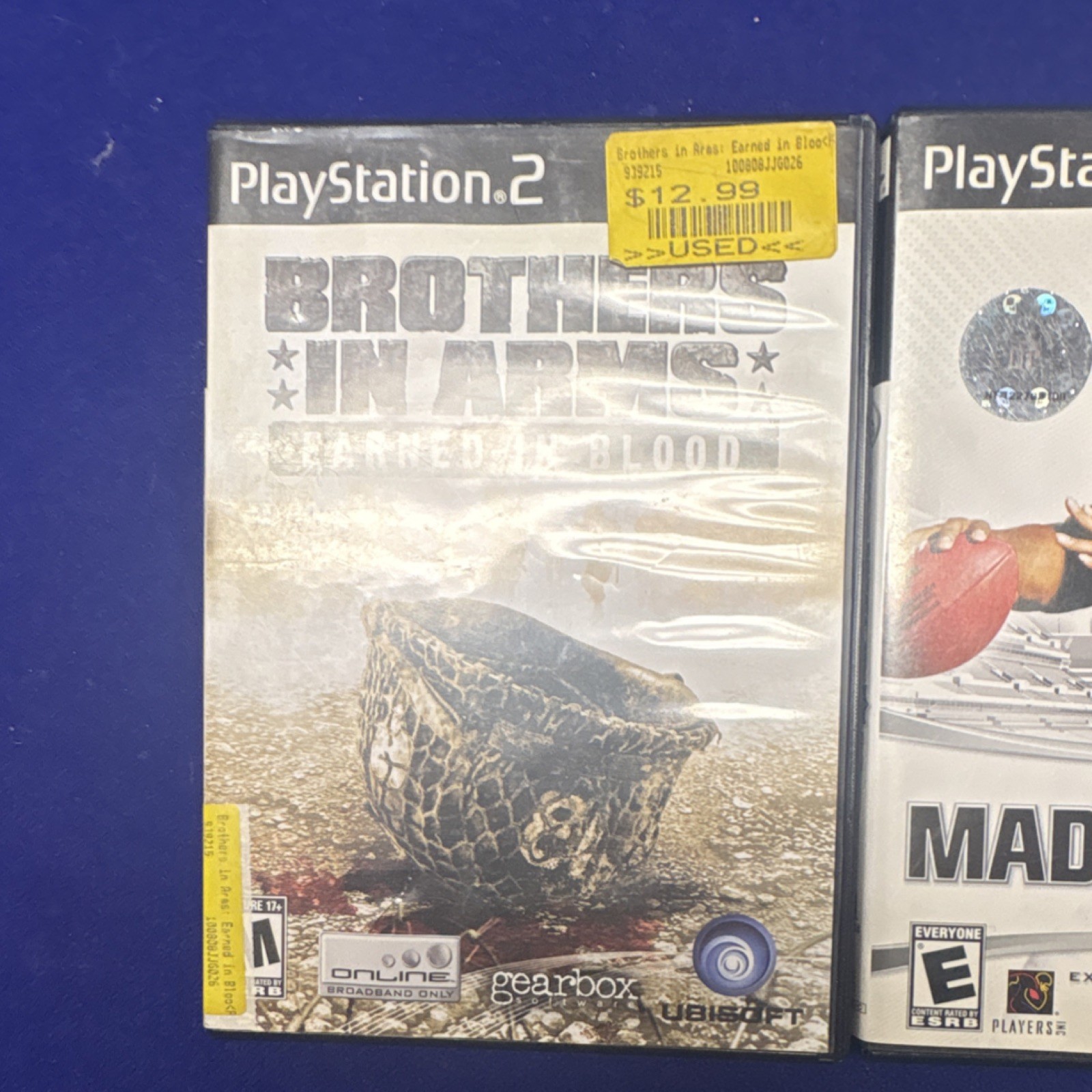 Sony PlayStation 2 Black Console Bundle, 2 Controllers, 3 Games, DVD Playback