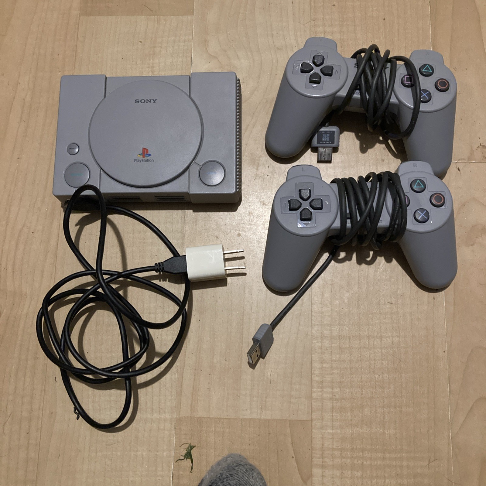 Sony PlayStation Classic MINI PS1 Console with 2 Controllers, Tested And Works
