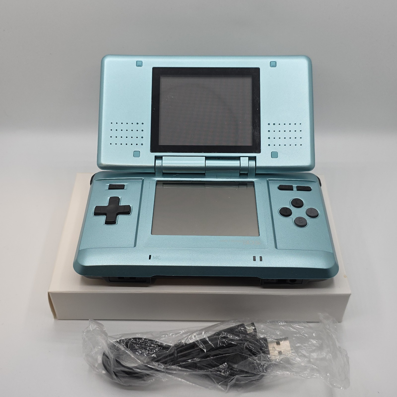 Nintendo DS Original Console- Turquoise 12 Hours Brighter Screens