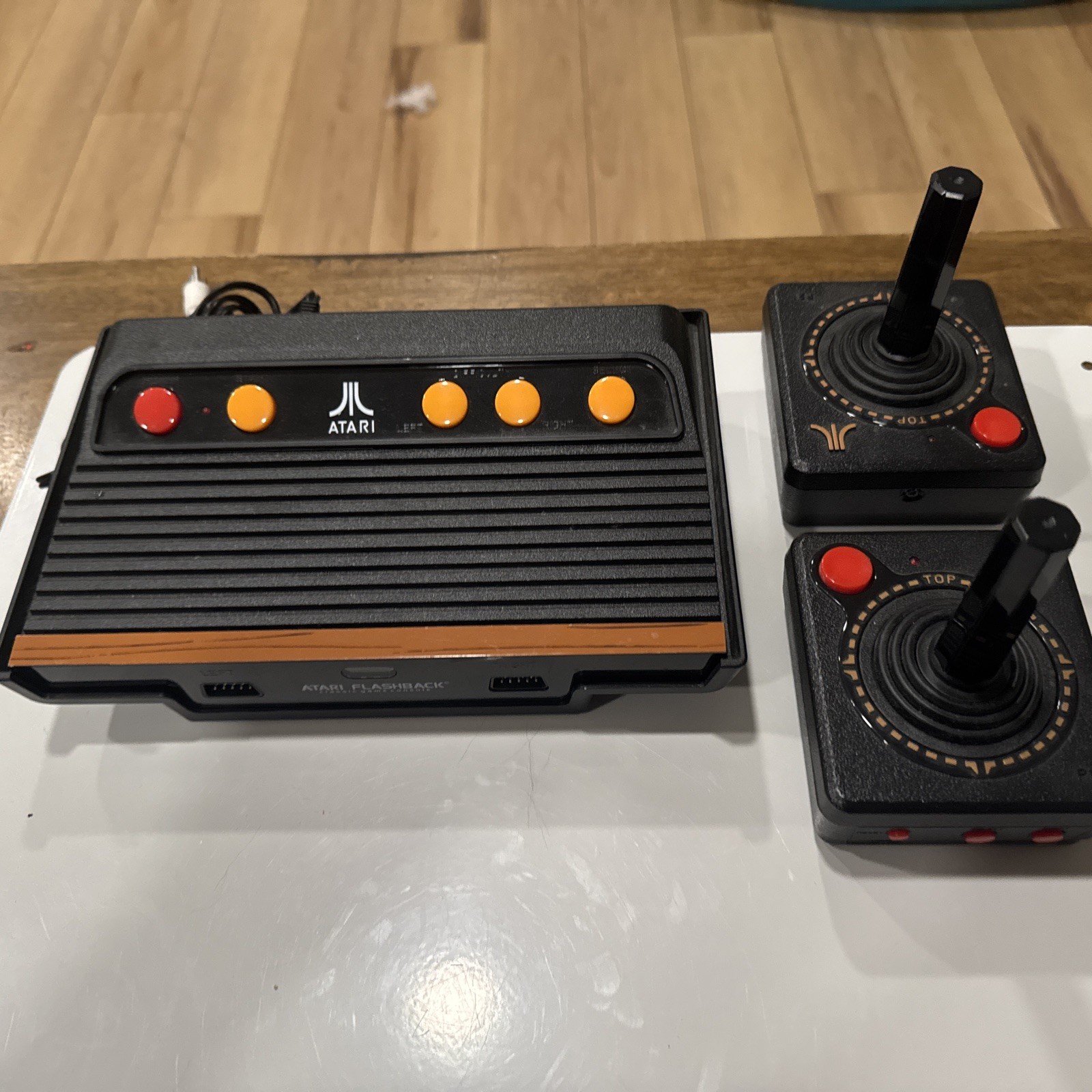 Atari Flashback 7 Classic Game Console – Black/Orange