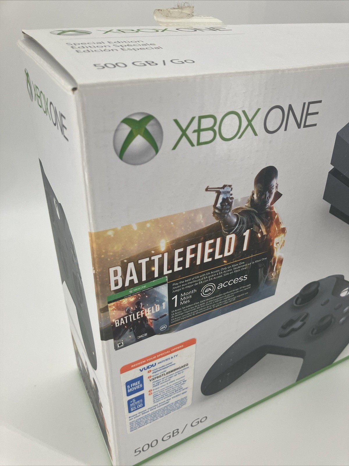 Microsoft Xbox One Battlefield BOX ONLY 500GB NO CONSOLE. Fast Shipping