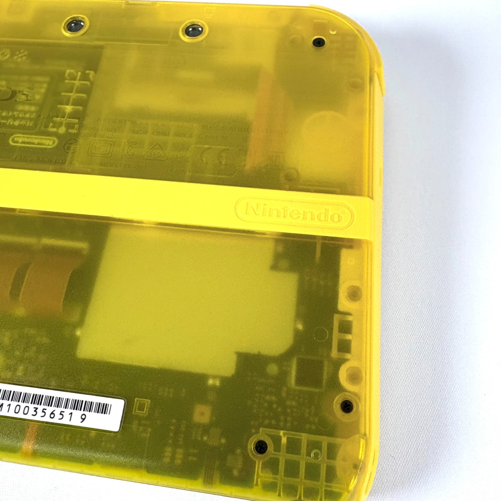 Nintendo 2DS Pikachu Clear Yellow Console NTSC-J Japan [Excellent]