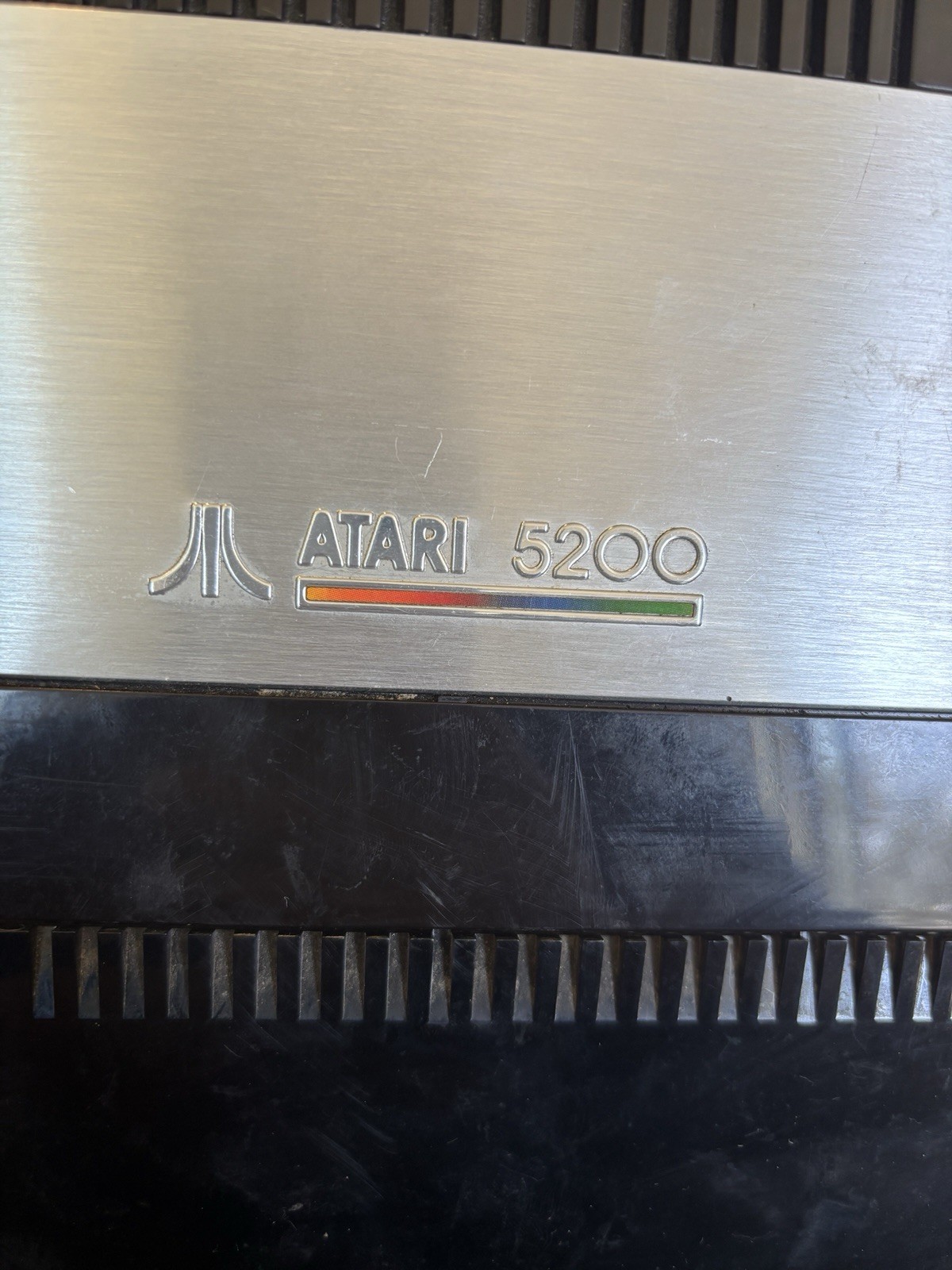 Atari 5200 Video Game Console Very Low Serial Sunnyvale SV023 VTG 4 Port Tested