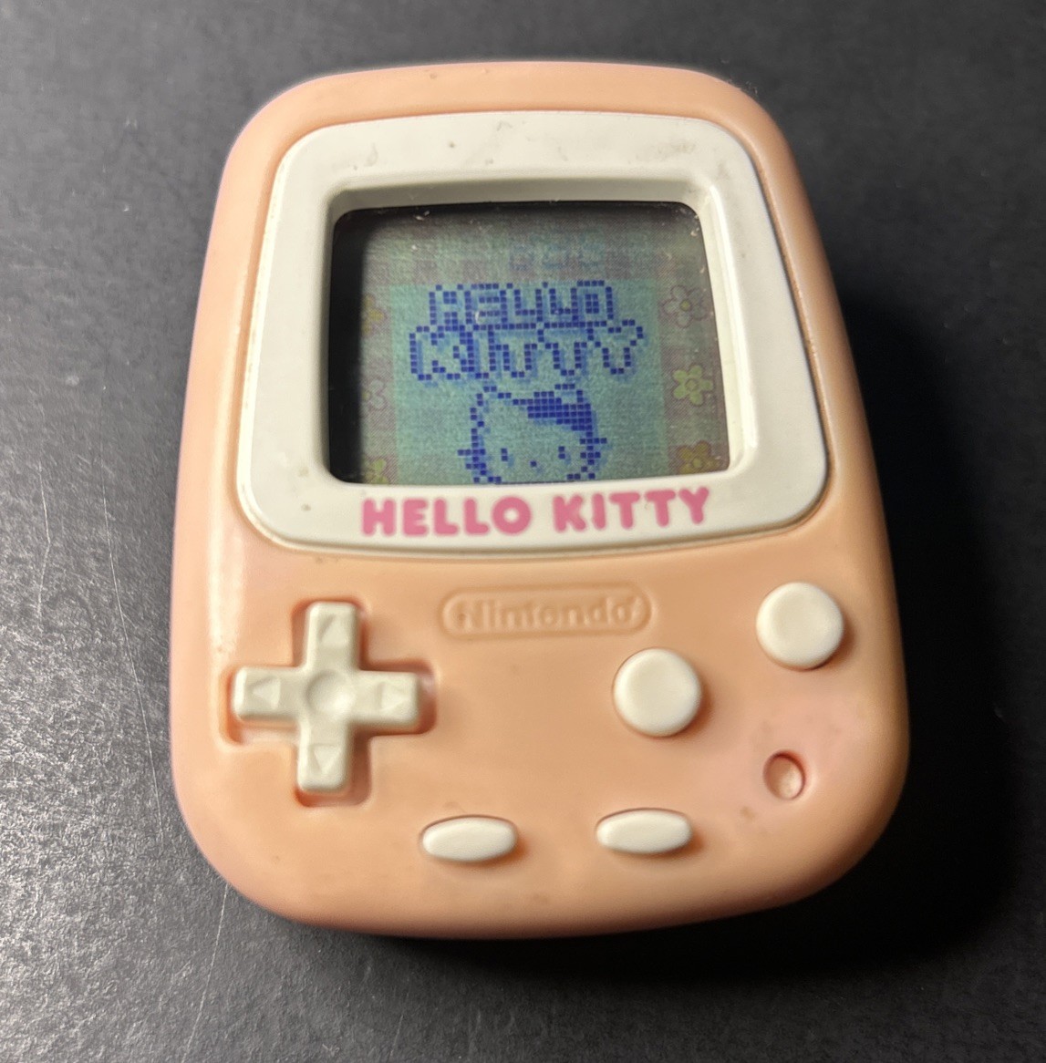 Nintendo Pocket HELLO KITTY Sanrio Game Console Pedometer MPG-001 RARE *read*