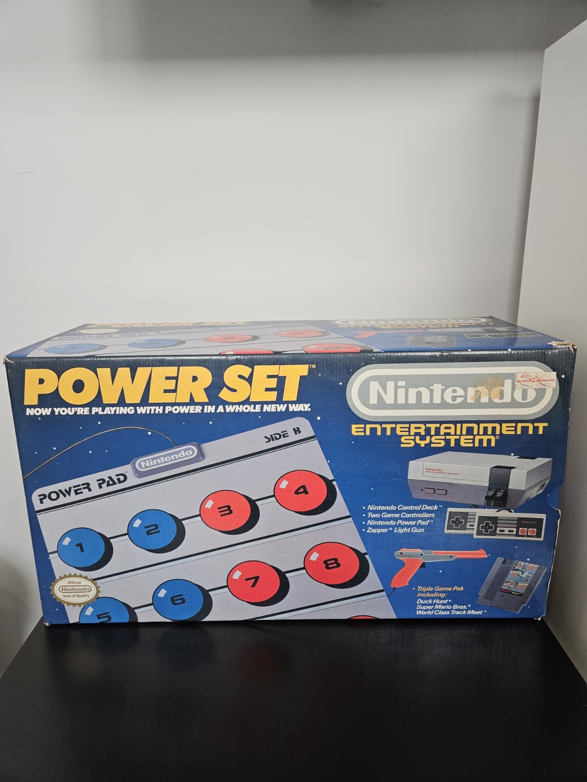Nintendo Entertainment System NES Power Set Complete In Box CIB Power Pad – Read