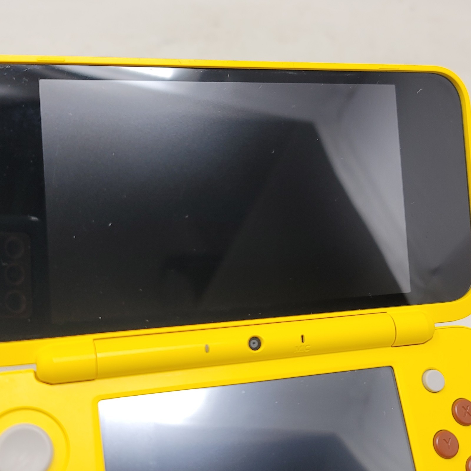 Nintendo 2DS XL Pikachu Edition Console W/ Charger & Stylus Tested Working