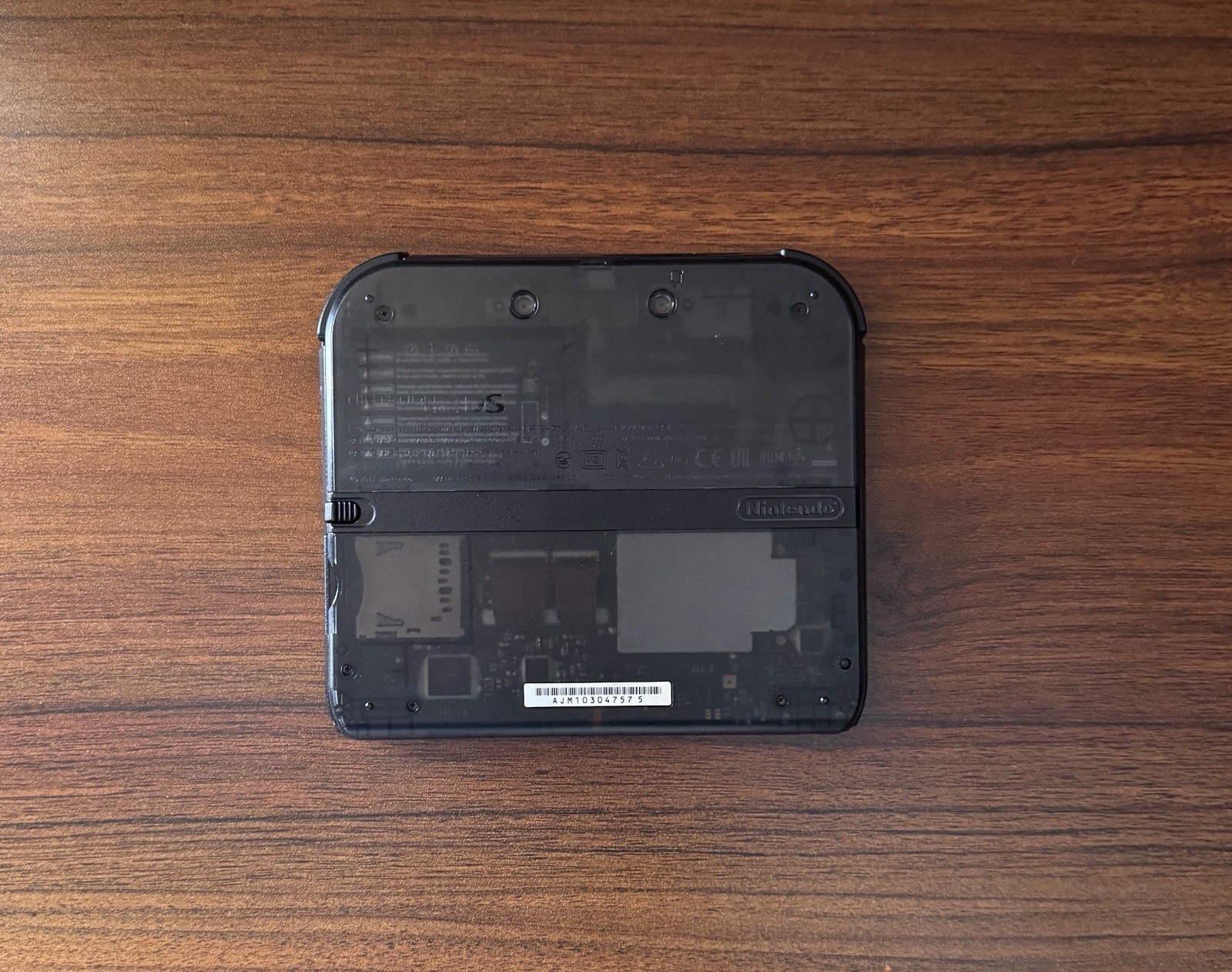 Nintendo 2DS Clear Black Handheld Systems Console