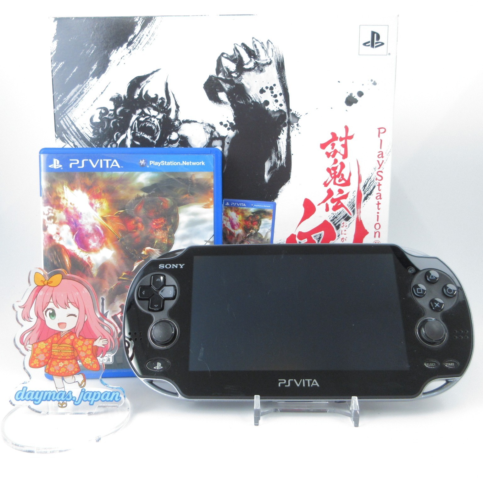 【Good】Sony PS Vita PCH-1000 Toukiden Onigara Edition Wi-Fi Model Console #RET120