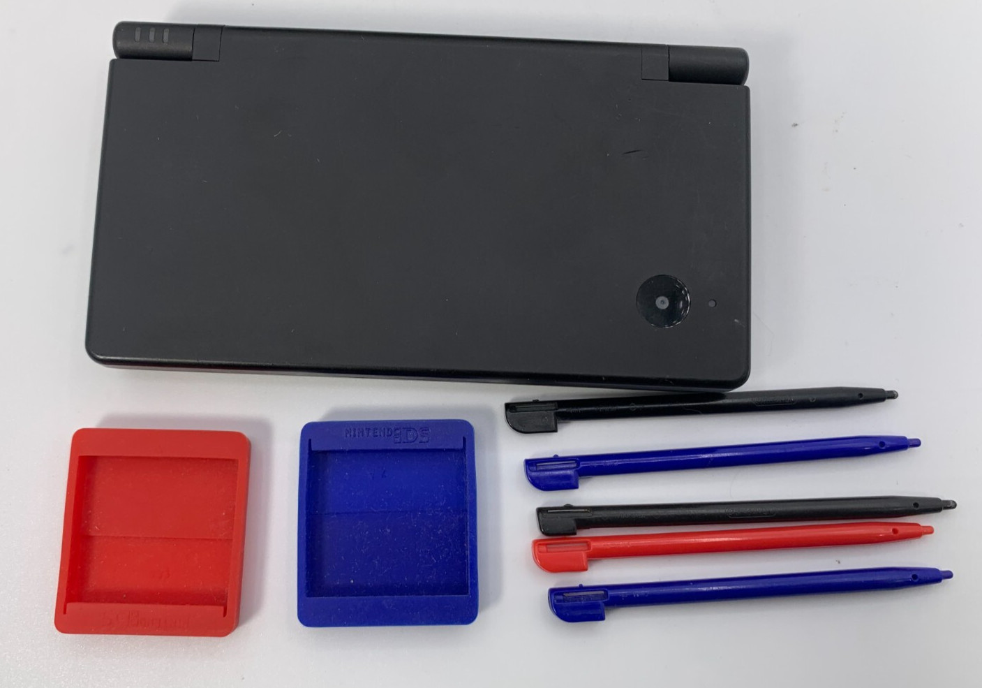 Nintendo DS Lite Black Handheld System Bundle Lot Games Instruction Works Tested