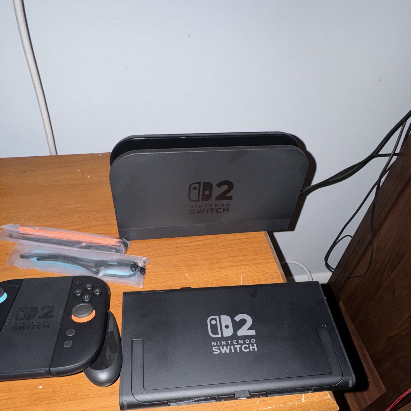 Nintendo Switch 2 Black 256GB Handheld Console w/ Dock & Controller +GAME NO BOX