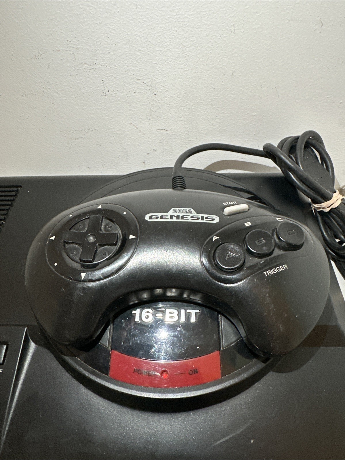 Vintage Sega Genesis Console 16-Bit Model 1601 & Controller Tested 1990’s