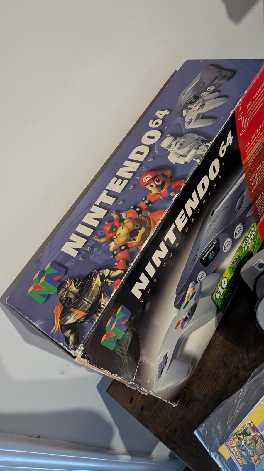 Nintendo 64 Video Game Console N64 Console INCLUDES ORIGINAL BOX