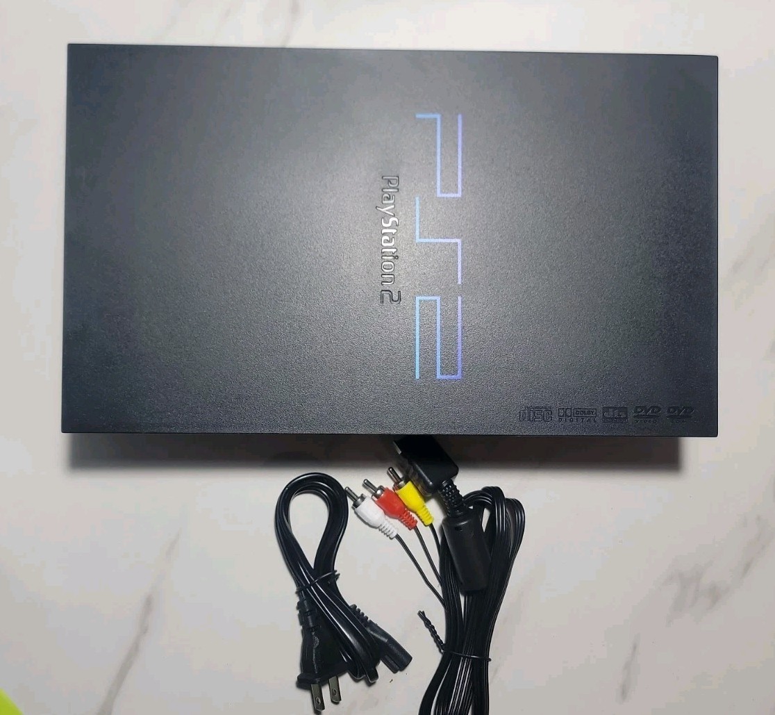 Sony PlayStation 2 PS2 Fat Console Tested Working, Clean! SPCH-39001
