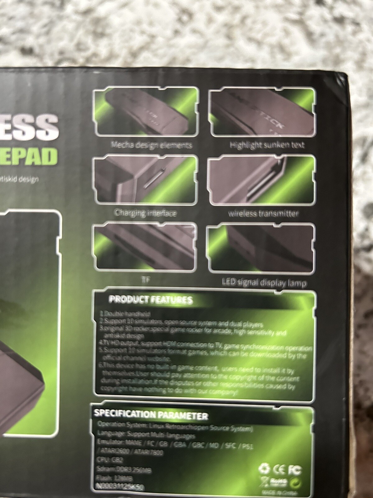 2.4G Wireless Controller Gamepad Lite