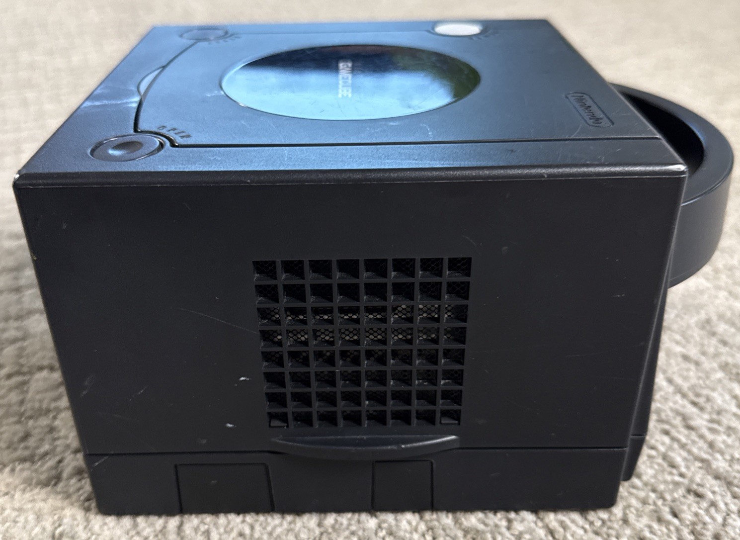Nintendo GameCube Console Bundle Black DOL-001 – 1 OEM Controller Tested Clean