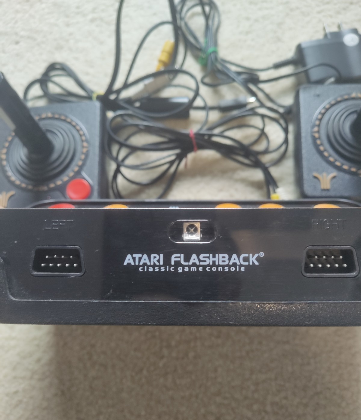Atari Flashback 7 Classic Game Console 2 Wireless Controllers Tested/w Batteries