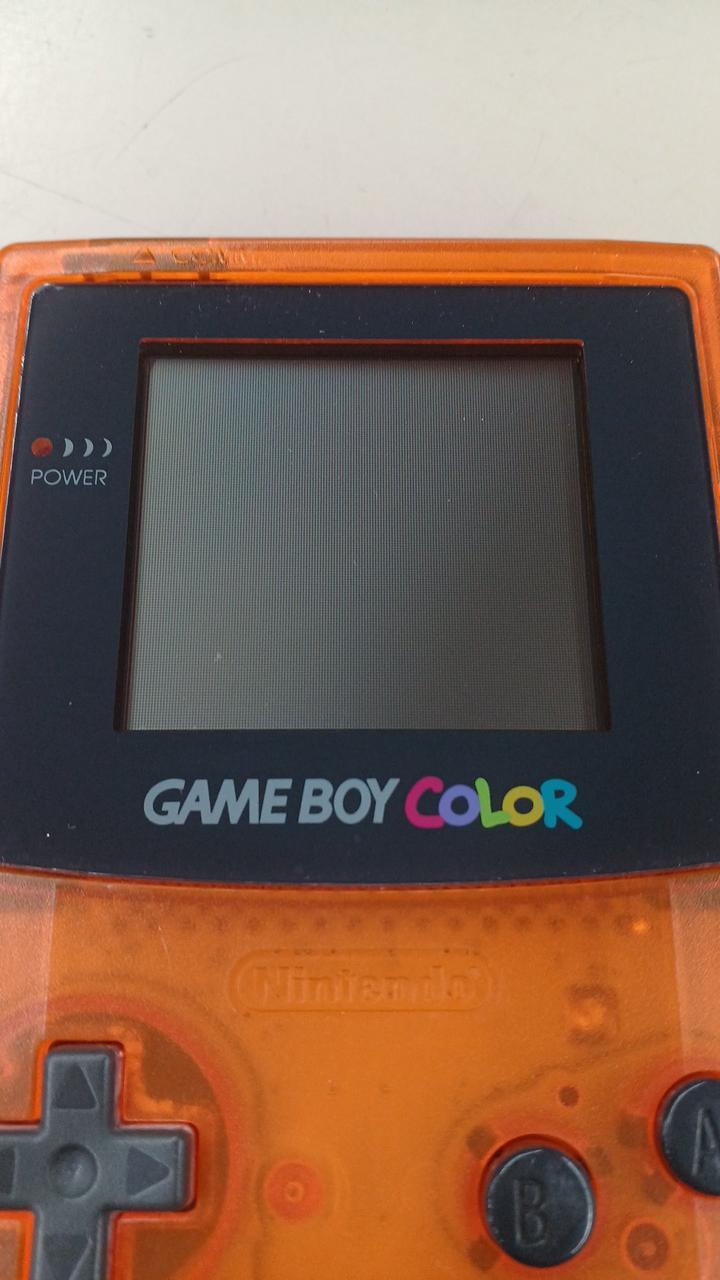 Nintendo Game Boy Color Console Limited Edition Daiei Clear Orange Black