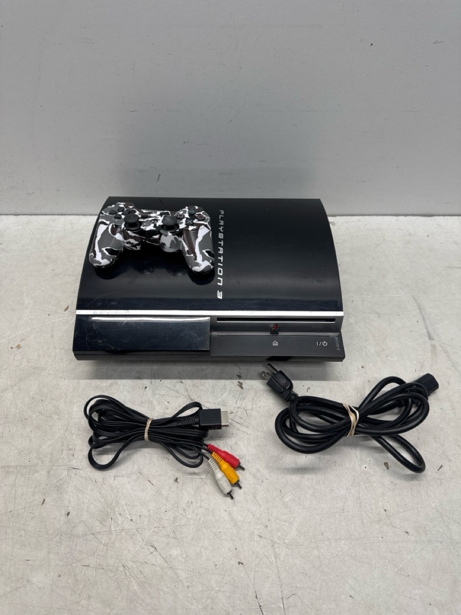 SONY PLAYSTATION 3 CECHH01 W/ACC (P03062668)