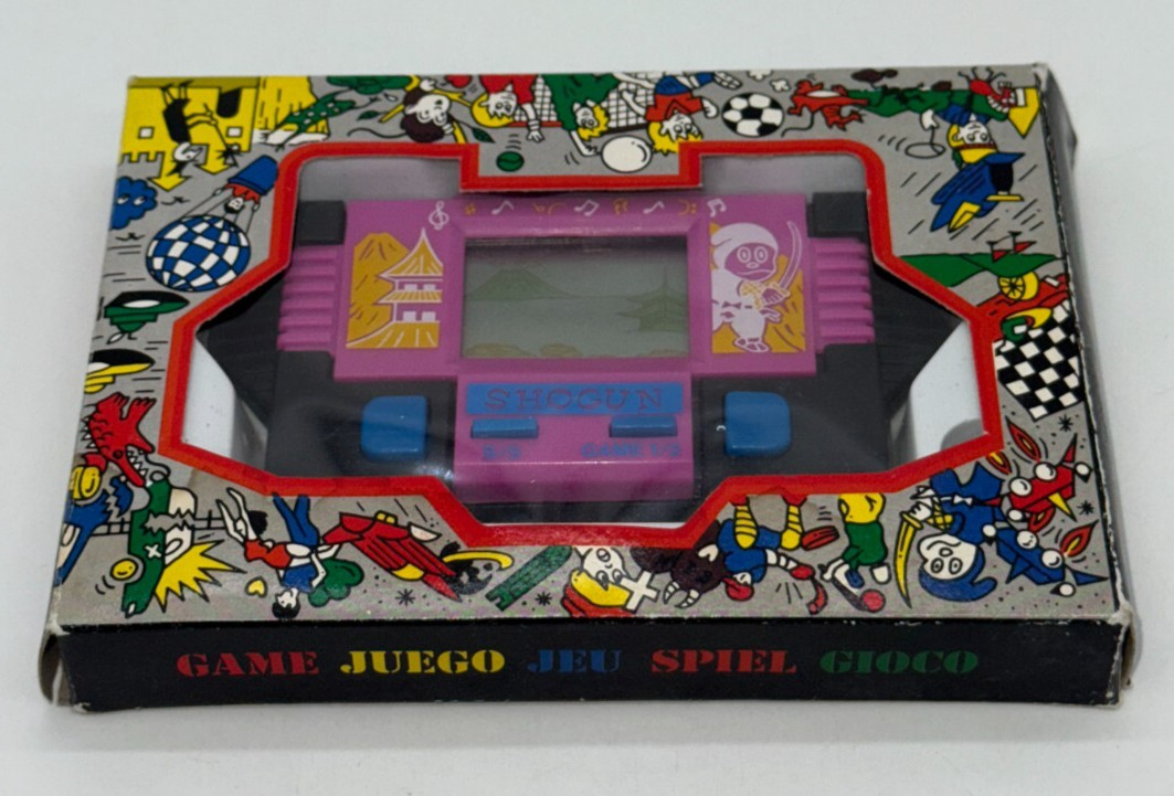SHOGUN – LCD Game & Watch Portable Console – 1990’s – DEADSTOCK – BOXED