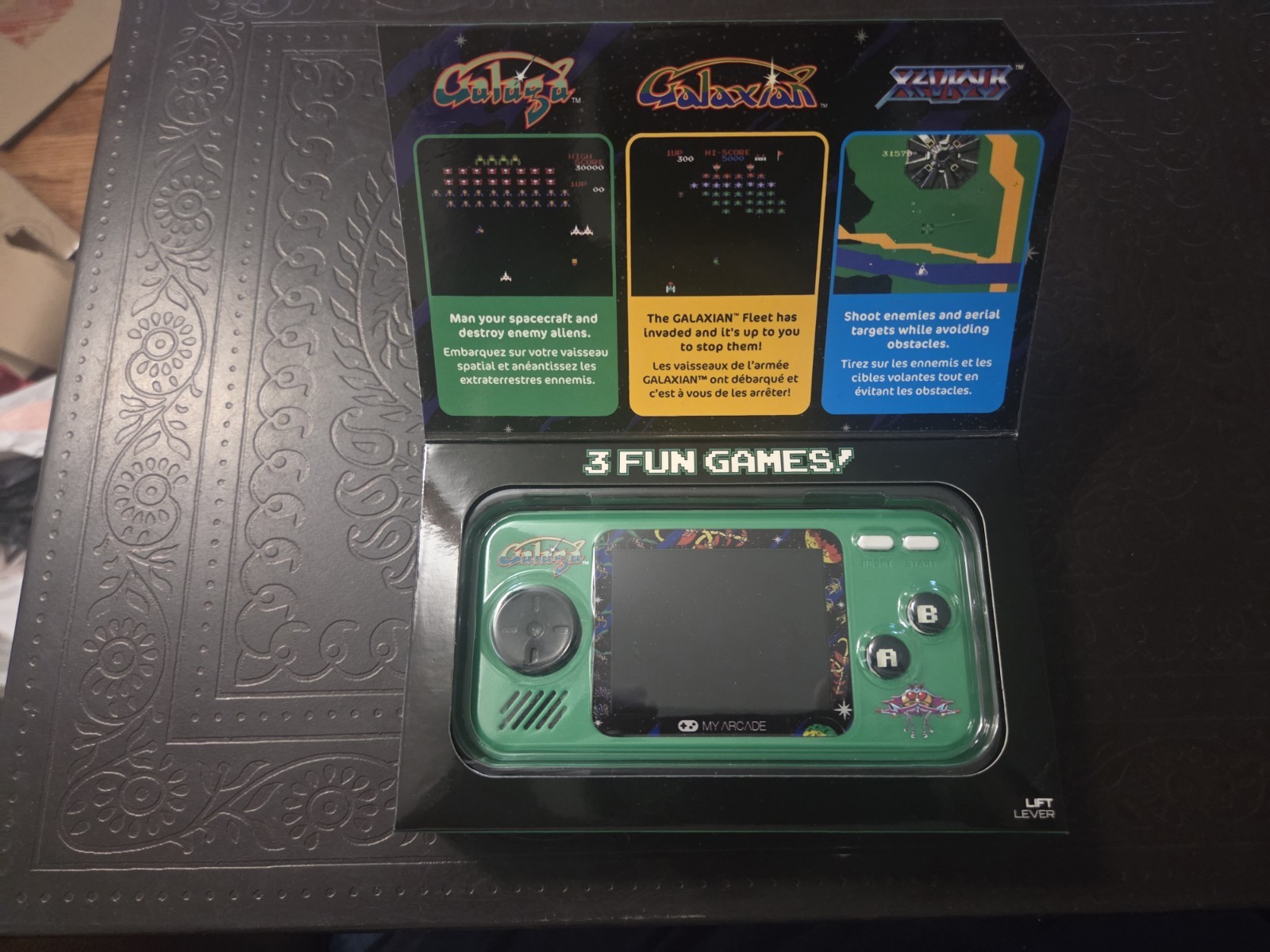 My Arcade 3244 Handheld Game Console – Green