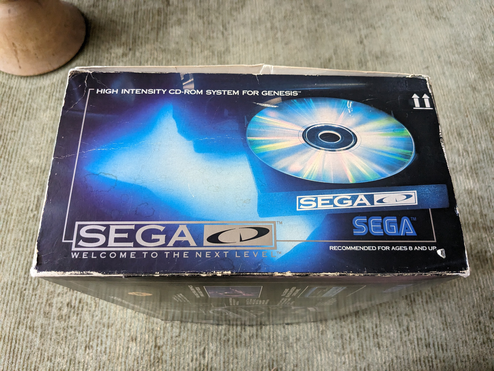 SEGA CD Front Loading Model 1 Console Core System CIB SEGA REFURBED FULLY TESTED
