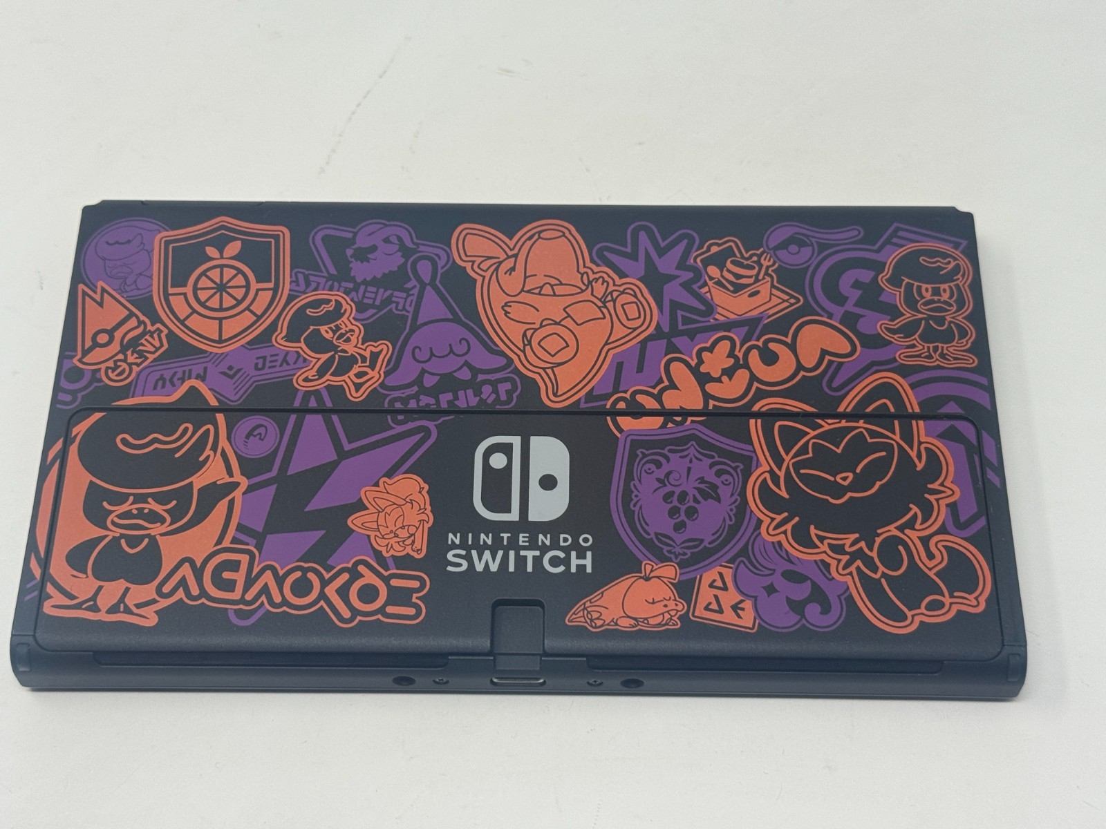 Nintendo Switch OLED Pokemon Scarlet & Violet w/ Screen Protector – Console ONLY