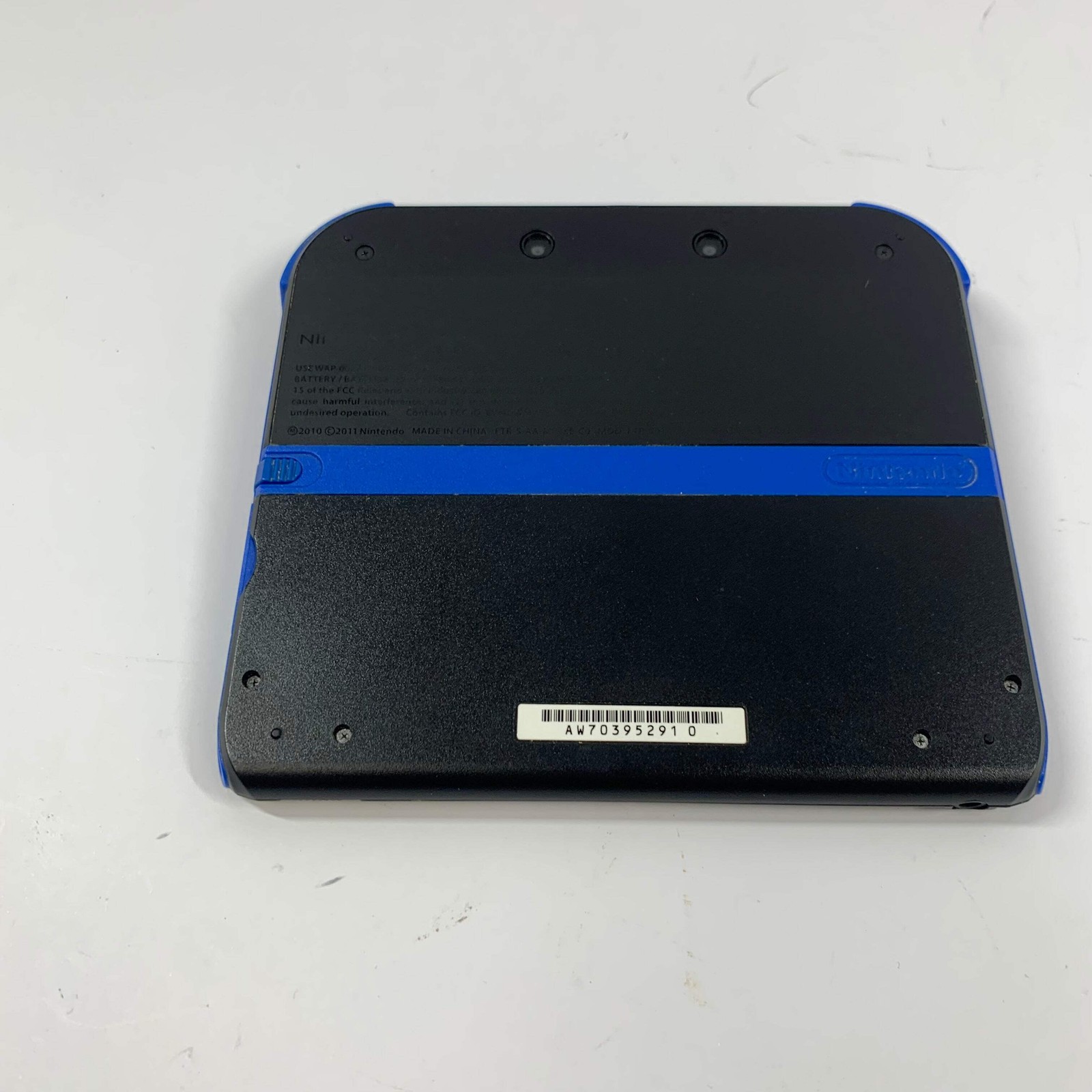 Nintendo 2DS Handheld Game Console Only FTR-001 Black/Blue