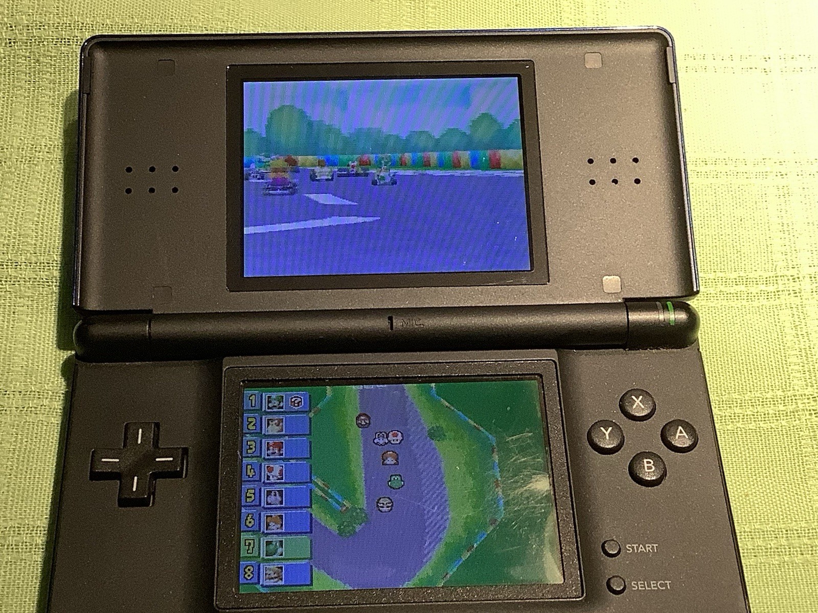 nintendo ds lite With Authentic Mariocart DS Game And New Charger And Battery