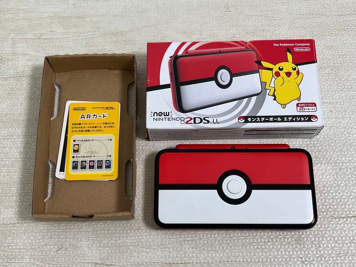 New Nintendo 2DS LL Monster Ball Edition NTSC-J Japanese System Japan Tested
