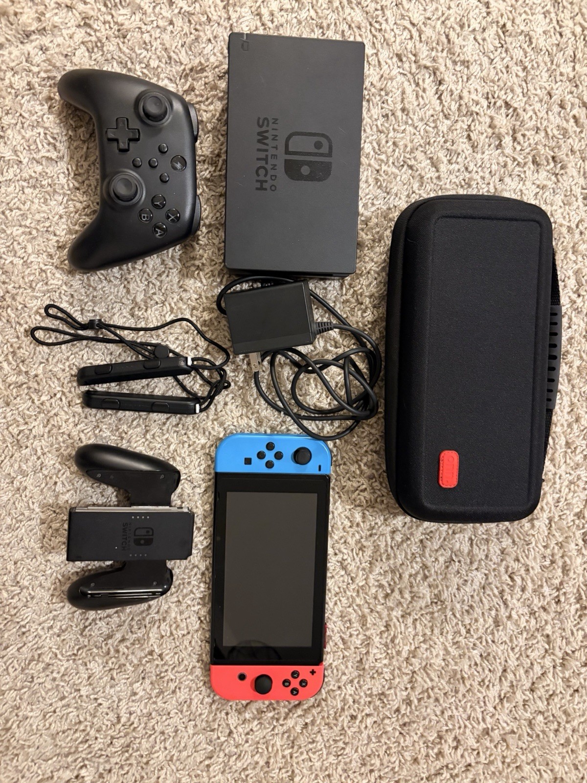 Nintendo Switch black led controller: different color mode