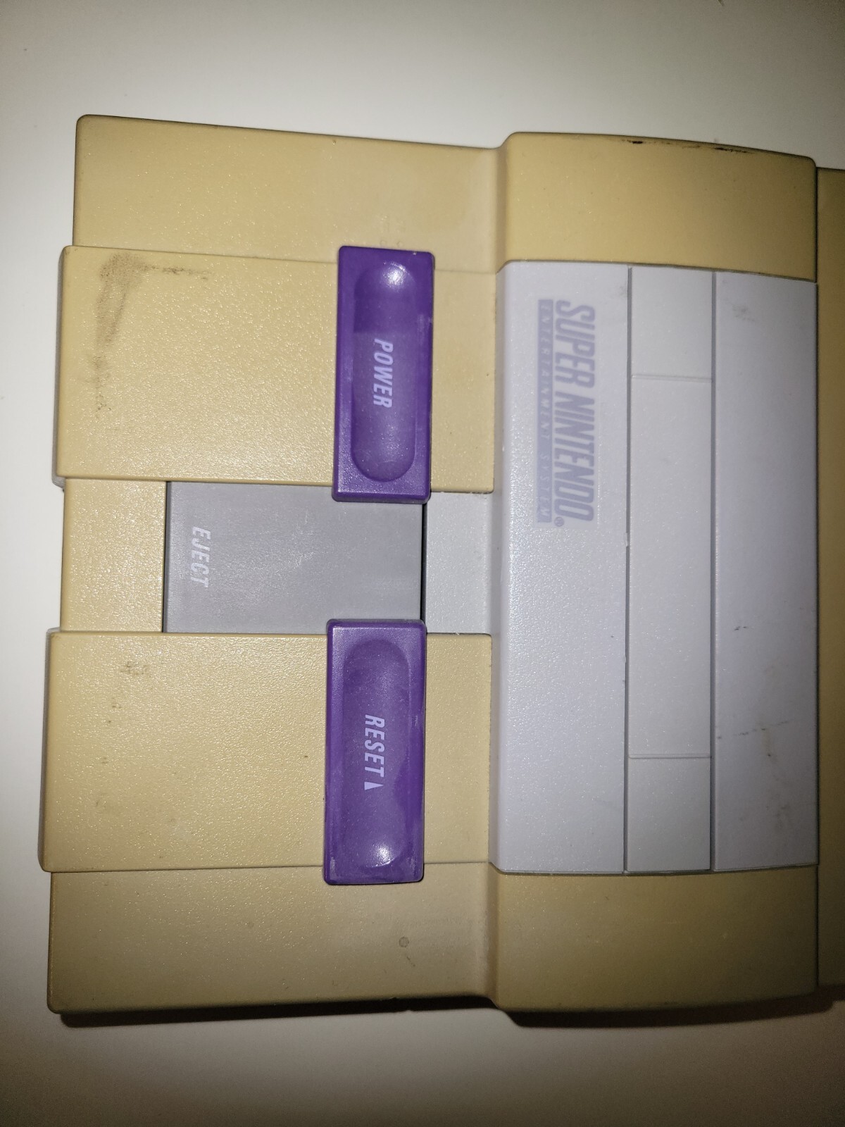 Super Nintendo Entertainment System NOT WORKING 1991 Original Console Mario bros