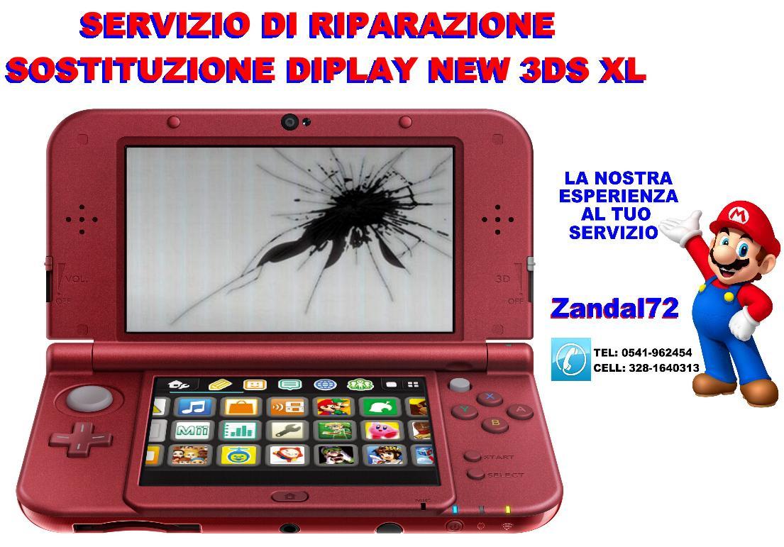 NINTENDO NEW 3DS XL REPLACEMENT SCREEN SUP LCD DISPLAY REPAIR SERVICE