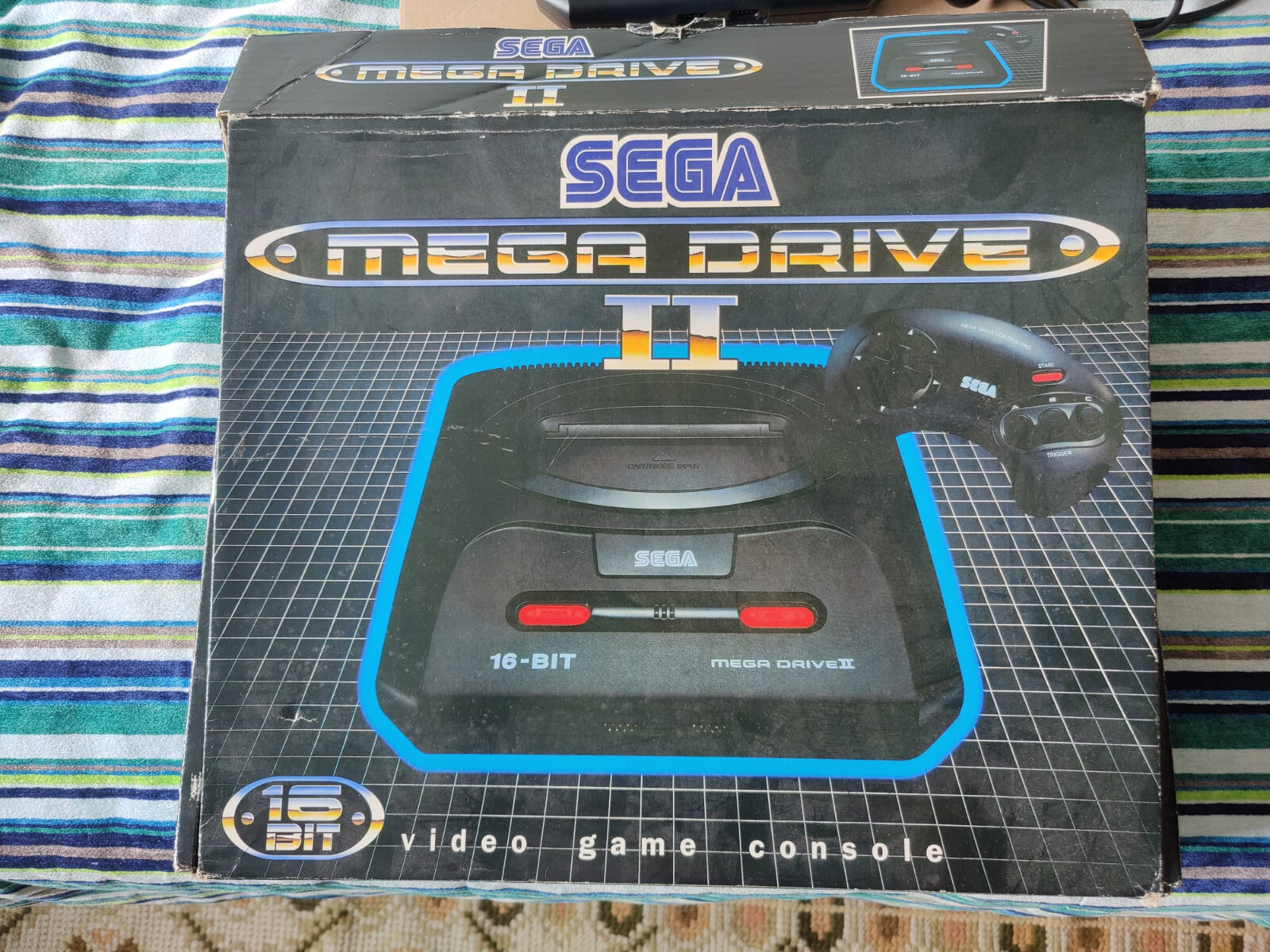 Boxed Sega Mega Drive II console (collector’s item)