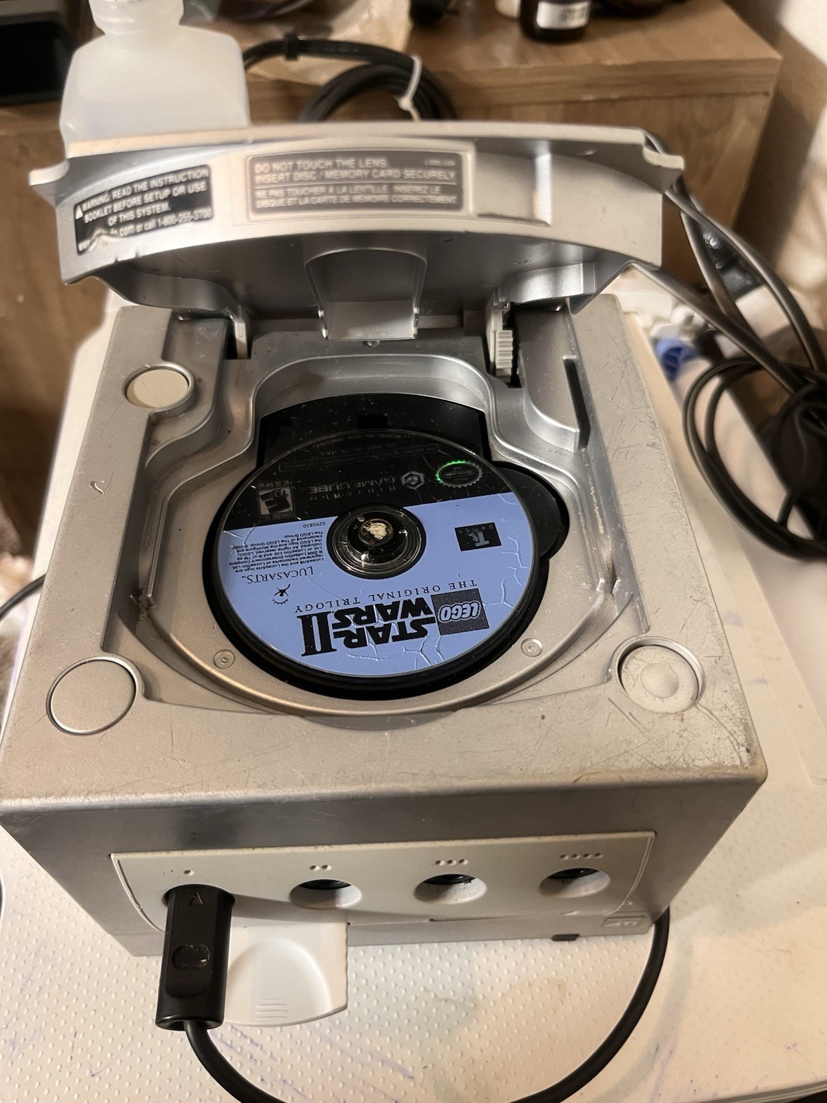 Nintendo GameCube Bundle FOR PARTS/REPAIR Needs Internal Battery Make Offers!!