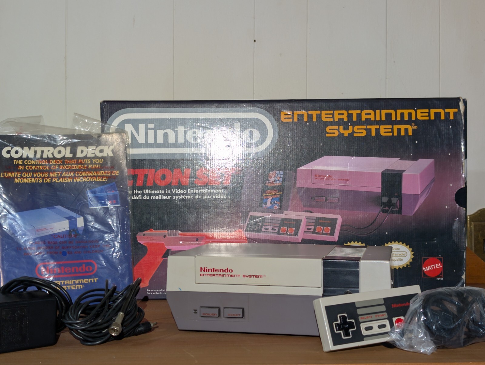 Nintendo NES Action Set Home Console – White/Gray