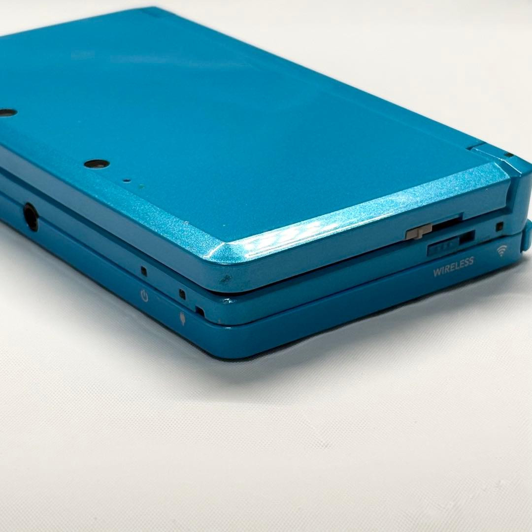 Nintendo 3DS Light Blue Console Charger Box Japanese ver [BOX]