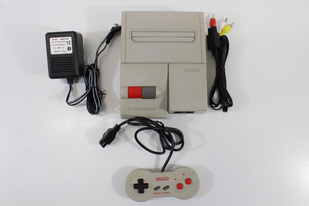 Nintendo AV New Famicom Console FC HVC-101 Controller AC AV Bundle JP Japan #4