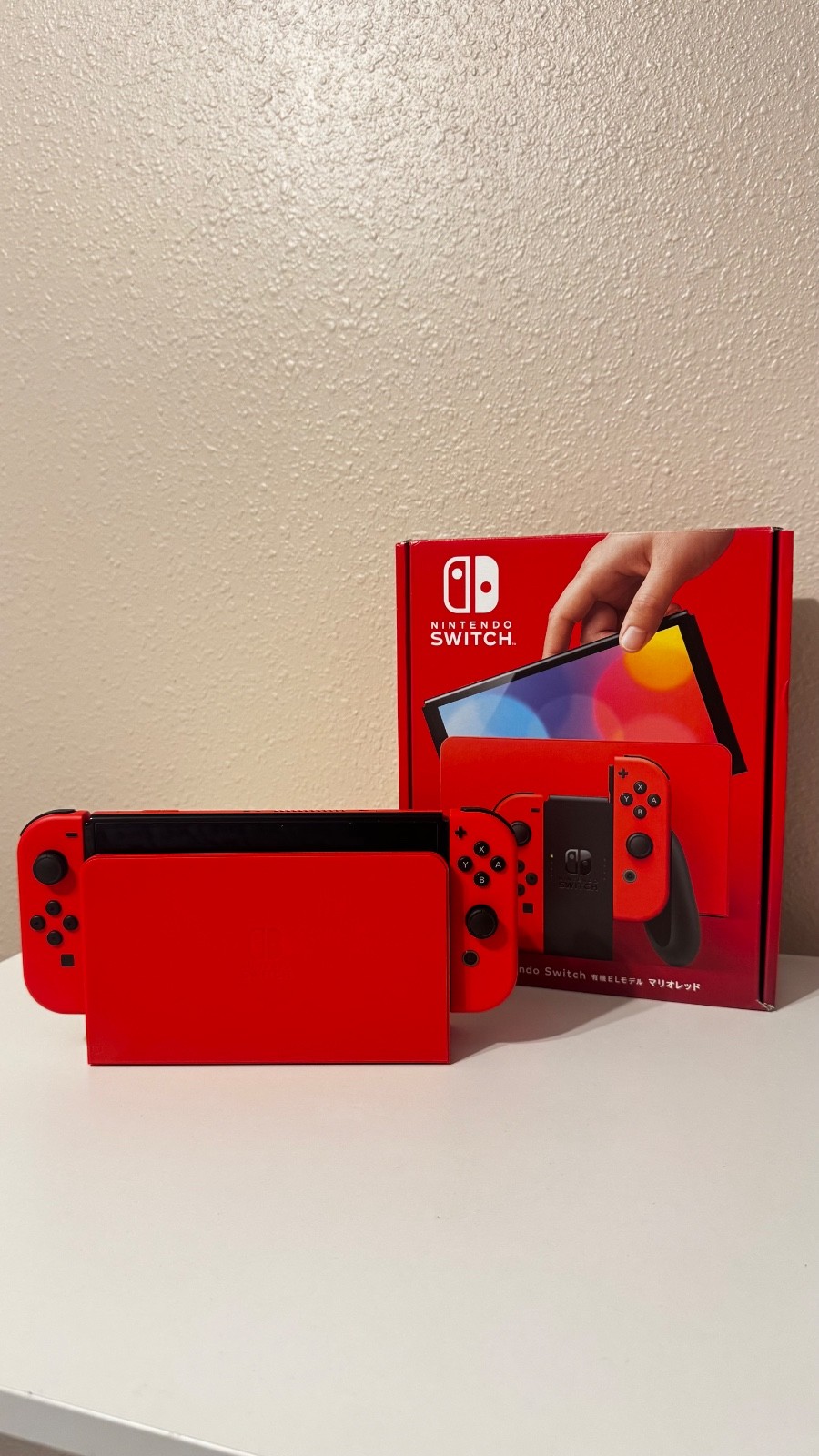 Nintendo Switch (OLED Model) Mario Red Edition 64GB Console