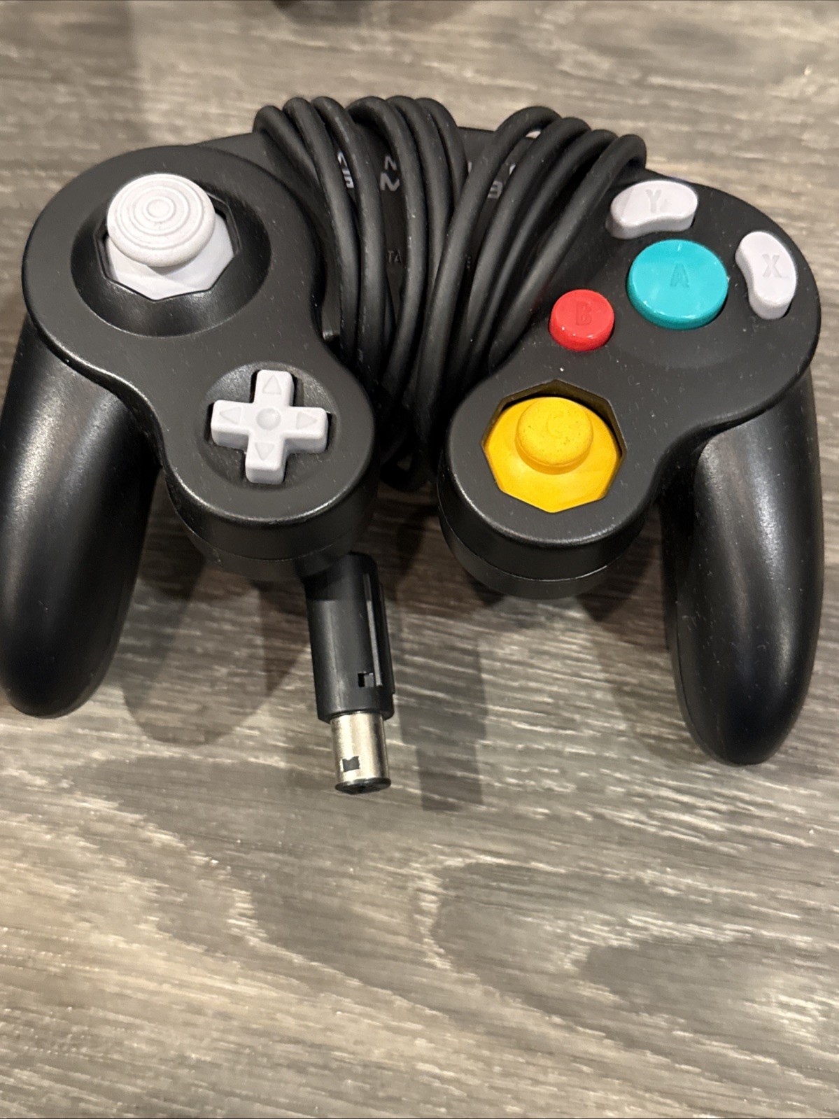 Nintendo GameCube Jet BLACK Console USA OEM W/ original Box DOL-001 Tested!